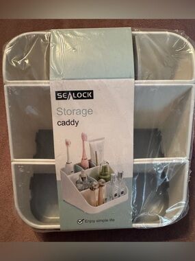 White Storage Caddy - NIB